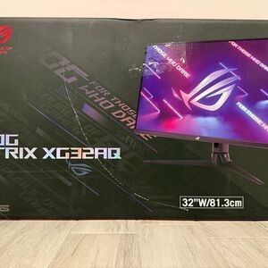 ASUS ROG Strix XG32HQ Black Gaming Monitor 32 Inch